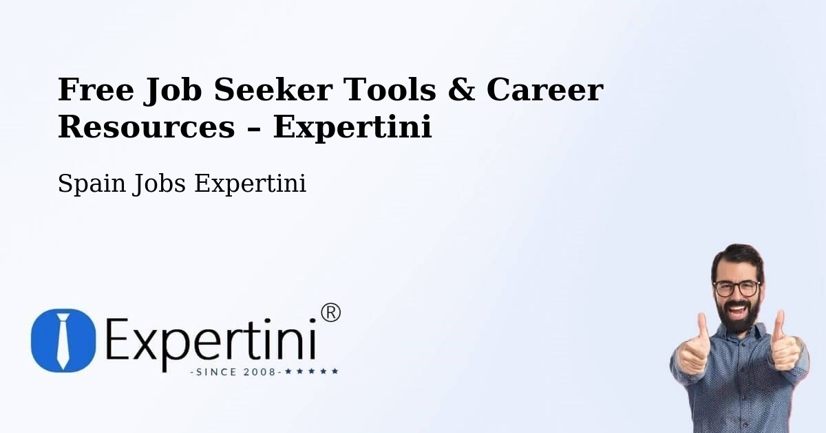 Free Job Seeker Tools & Career Resources – Rosalejo - Rosalejo, Spain Jobs Expertini