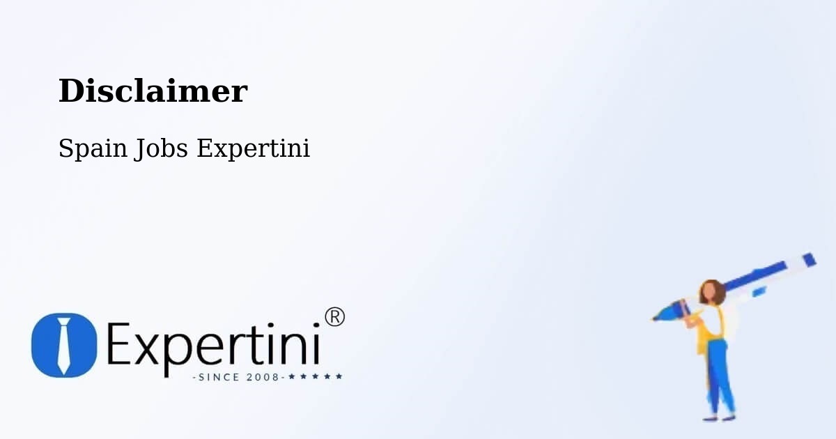 Disclaimer – Rosalejo - Spain Jobs Expertini